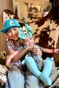 Image 2 of Cowtag hat (INFANTS )