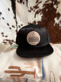 Boot stitch satin hat (INFANTS)