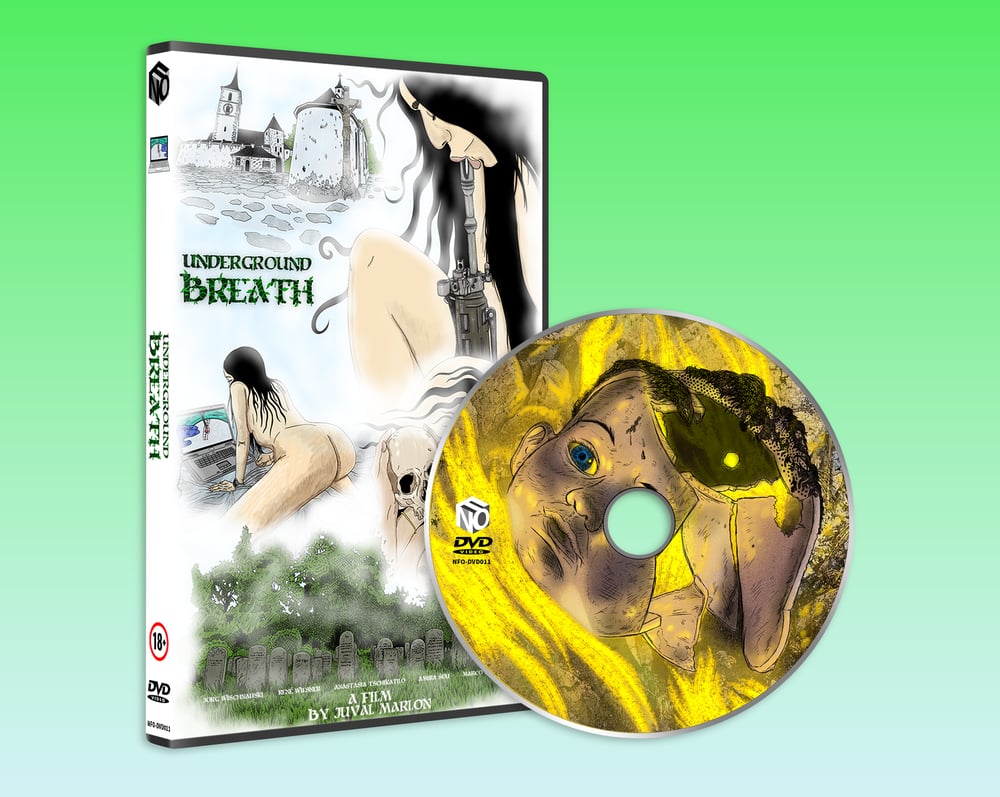 Juval Marlon's Underground Breath [DVD] COVER A 18+ Limited Edition + CARD