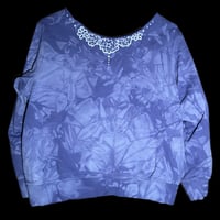 Image 2 of XL Slouchy Sweatshirt purple #3