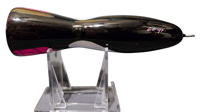 Image 3 of 60g Black, Red Speckled, Silver Wing Popper
