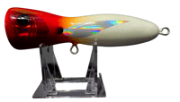 Image 1 of 60g Red Head, Silver Wing Popper