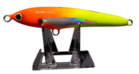Image 1 of 30g Orange, Chartreuse Silver Wing Sinking Stick Bait