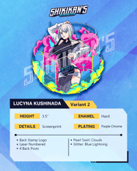 Image 10 of Lucy & Rebecca 3.5" Hard Enamel Pins **PREORDER OPEN**