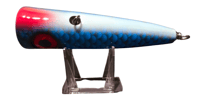 Image 3 of 80g Blue Cone Head, Big Red Eye Popper