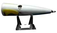 Image 3 of 80g Blue Cone Head, Goldish Gill Plate Popper