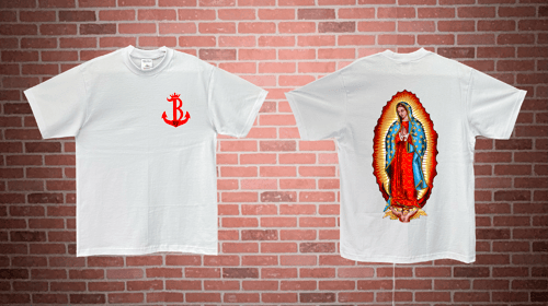 Image of Virgin Mary (WHITE)