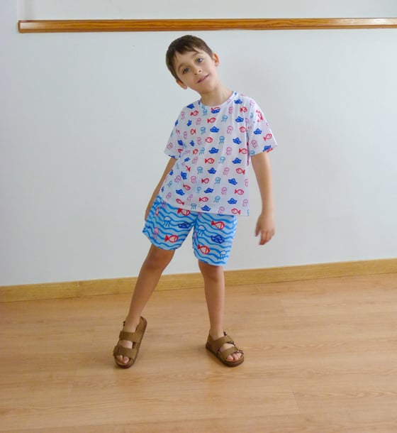 Image of Pantalón corto 'Mar'