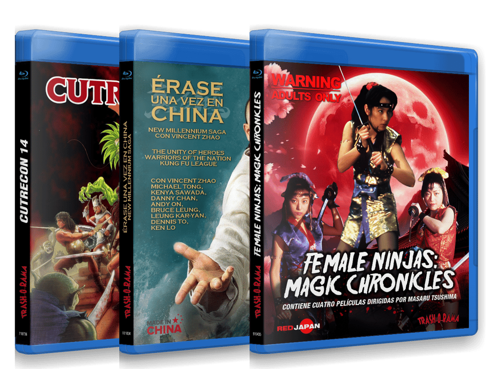 Image of COMBO CUTRECON, WONG FEI-HUNG Y NINJAS