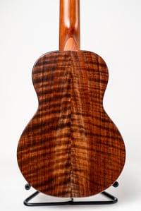 Image 7 of Shop Order KoAloha KCMR-00 Curly Claro Walnut & Cedar Satin Rosette Concert