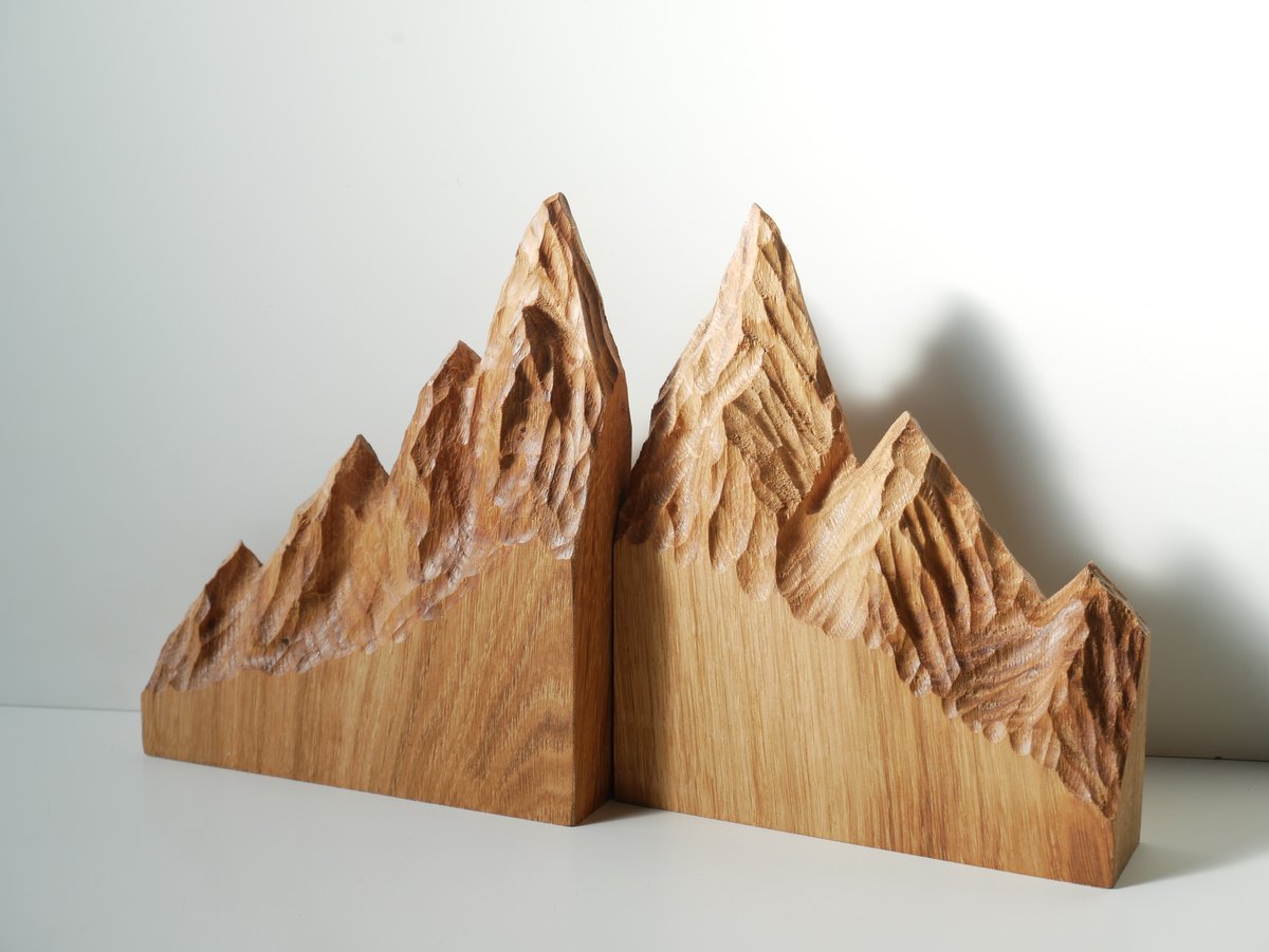 Serre-Livres "Pyrénées" en chêne