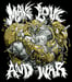 Image of Make Love and War Tote Bag