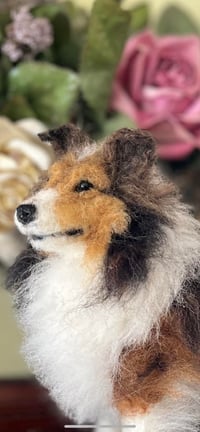 Image 4 of  9" Standing Sheltie/sable,tri or blue merle
