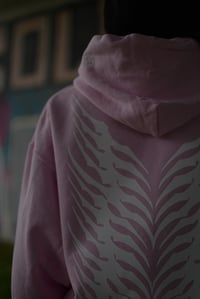 Image 2 of SYMMETRY PINK HOODIE