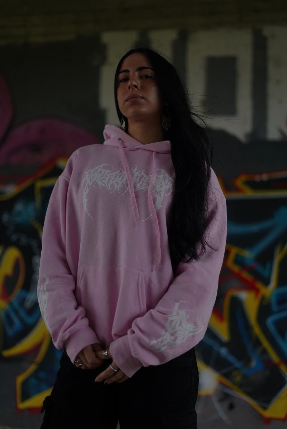 CHAOTIK PINK HOODIE
