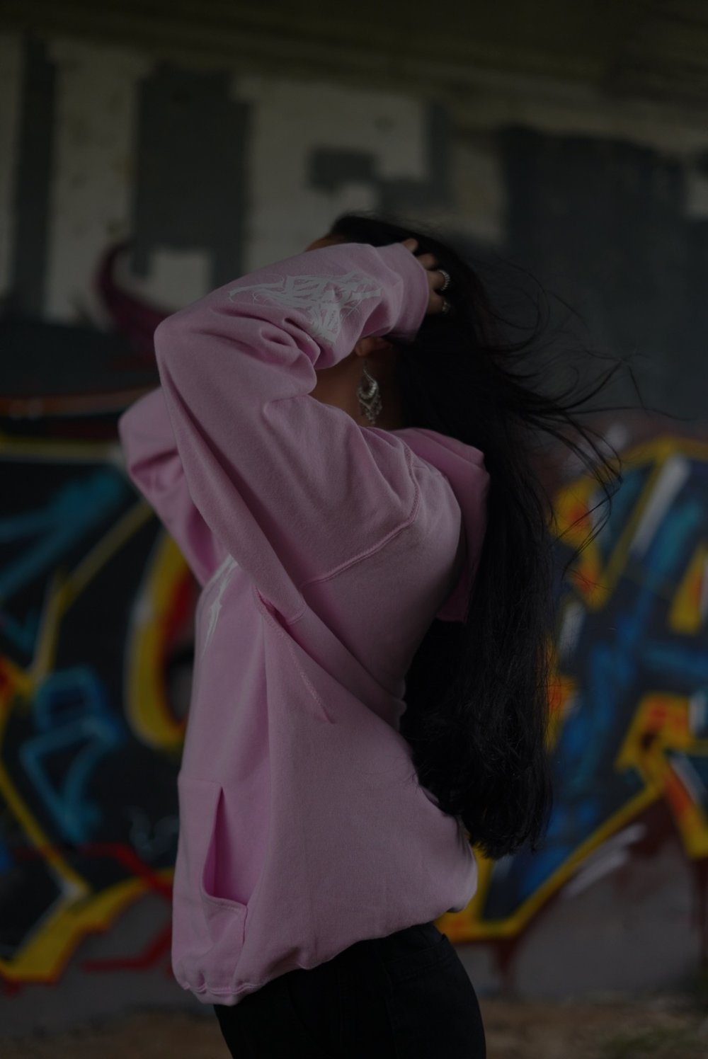 CHAOTIK PINK HOODIE