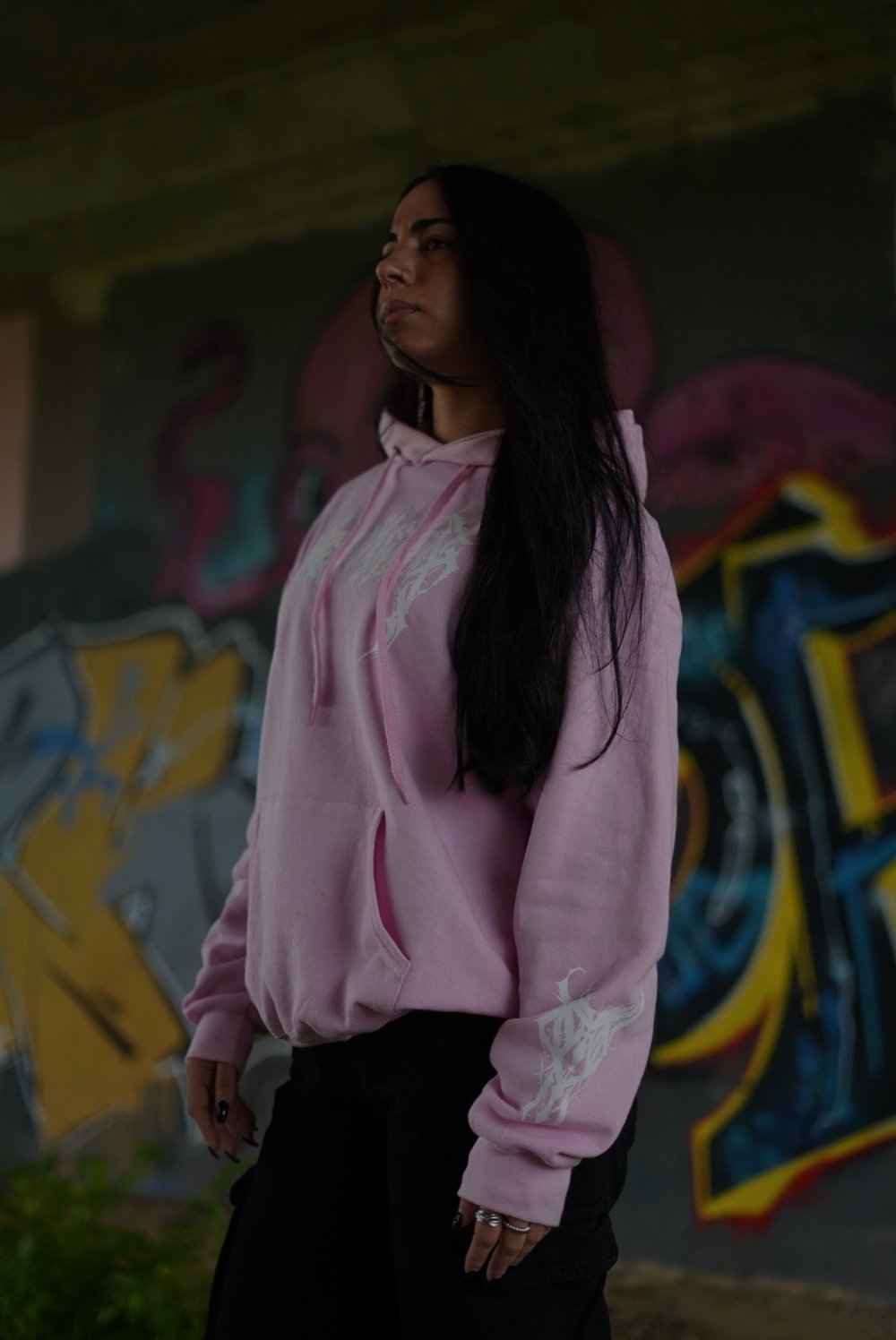 CHAOTIK PINK HOODIE