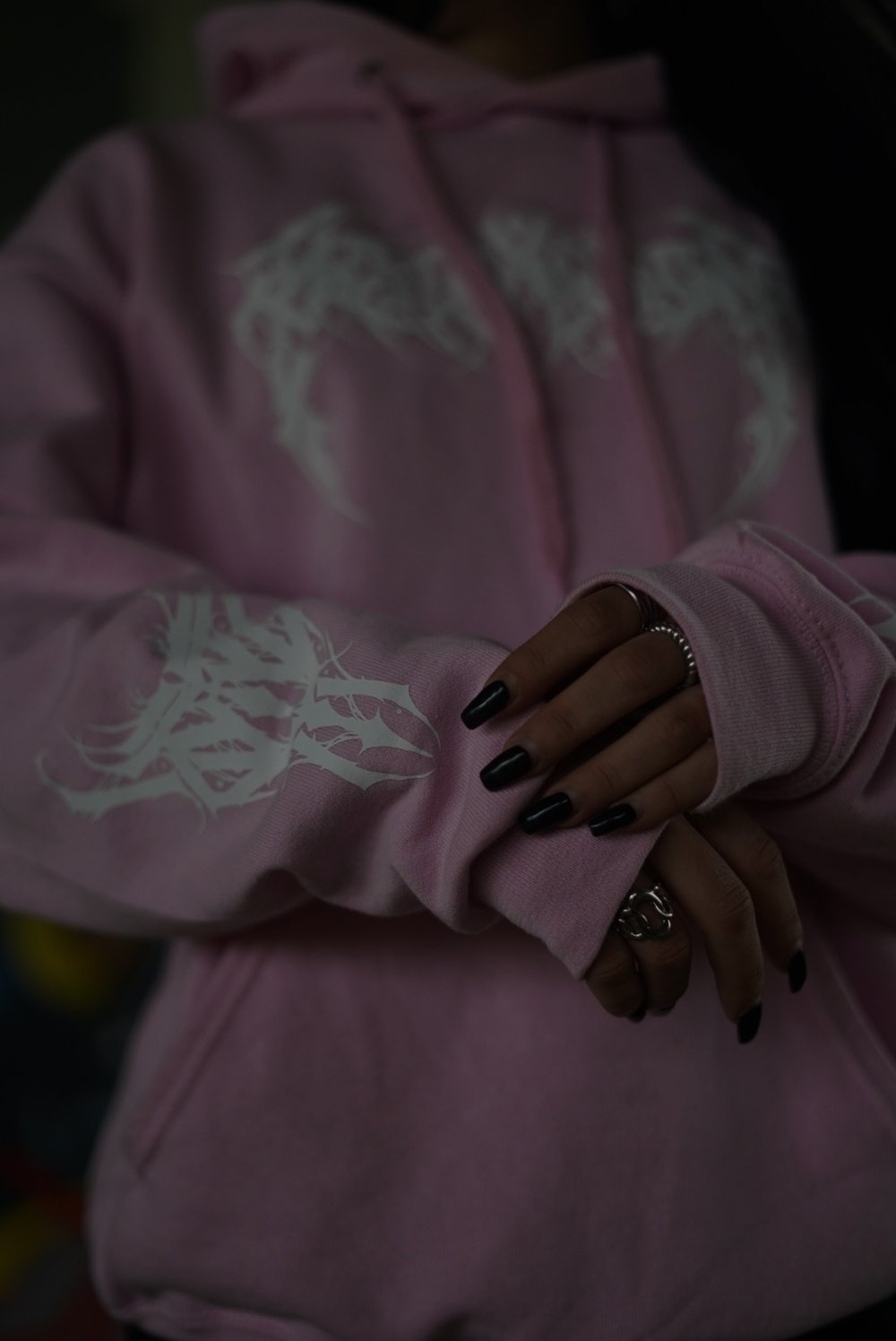 CHAOTIK PINK HOODIE