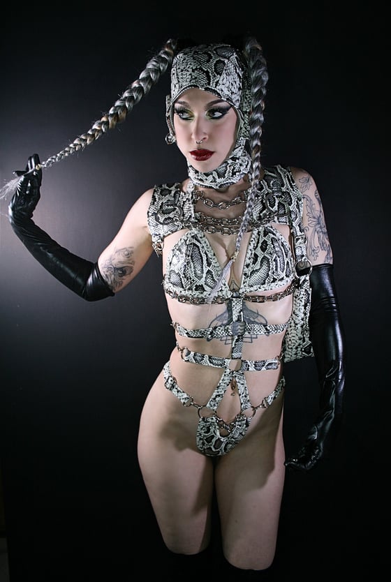 Image of SNAKESKIN BODYSUIT SET