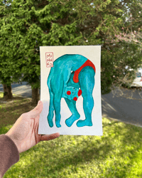 Image 1 of Solo collection - A5 ORIGINAL AQUARELLE (#5)