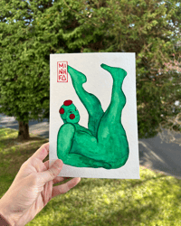 Image 1 of Solo collection - A5 ORIGINAL AQUARELLE (#8)