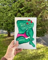 Image 1 of Solo collection - A5 ORIGINAL AQUARELLE (#9)