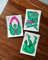 Image 2 of Solo collection - A5 ORIGINAL AQUARELLE (#9)