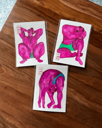 Image 2 of Solo collection - A5 ORIGINAL AQUARELLE (#11)