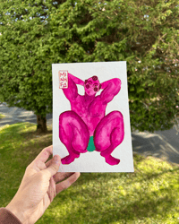 Image 1 of Solo collection - A5 ORIGINAL AQUARELLE (#12)