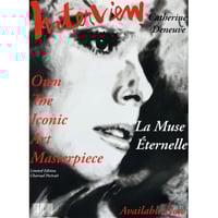 Catherine Deneuve - Interview Magazine 