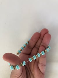 Image 2 of Letter ballet bracelet letter A