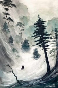 Image 2 of ART PRINT "Au Bord de l'invisible"