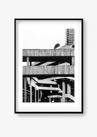 Image 1 of Barbican Layers 1. (Original framed drawing)