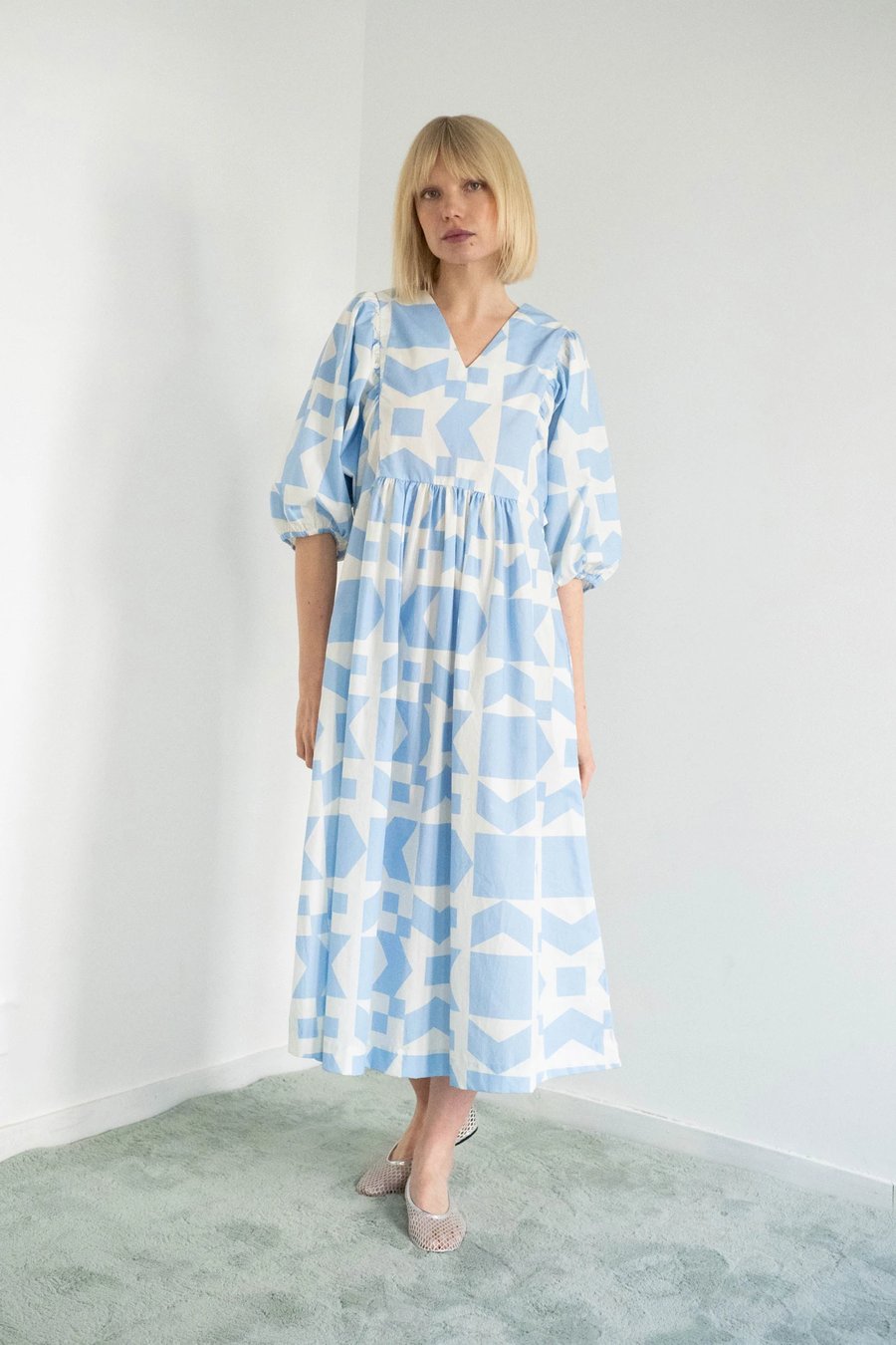 Image of 3-Vestido geometrico