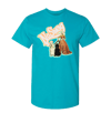 Doggie Walker Tee Pacific Blue