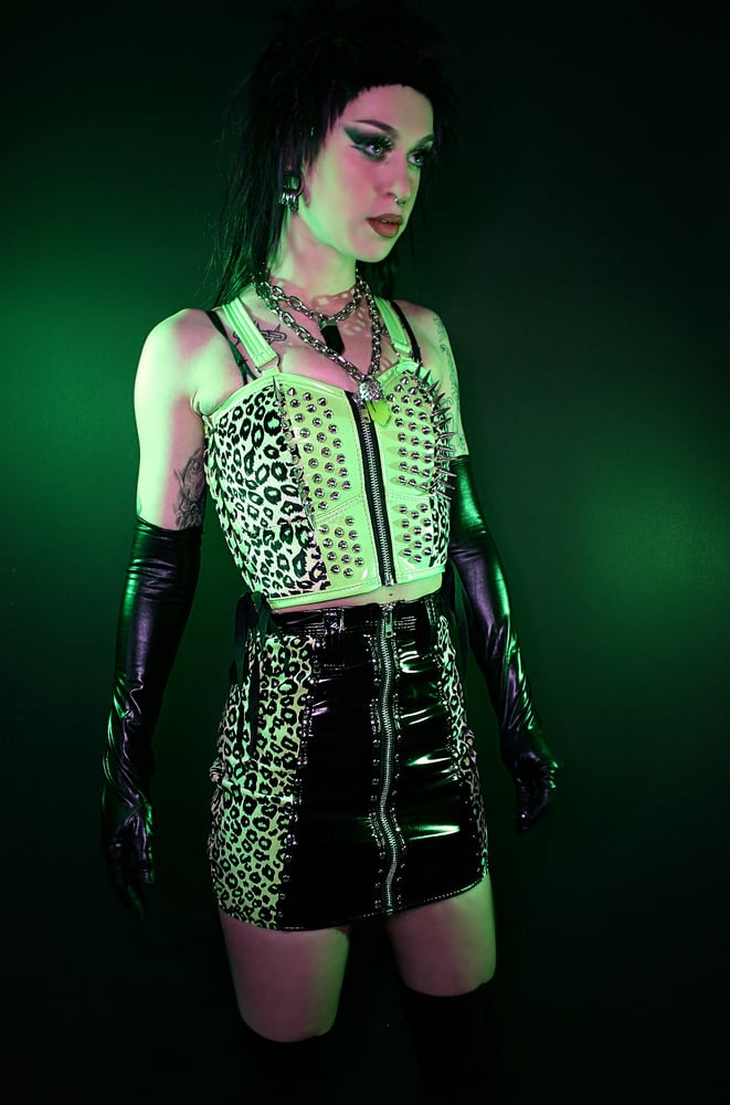 Image of REANIMATED BRALETTE GREEN