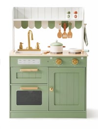 Image 1 of Madeline Wooden Play Kitchen 