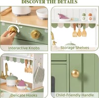 Image 7 of Madeline Wooden Play Kitchen 