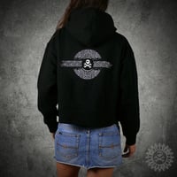 Image 2 of SWEAT CAPUCHE CROPTOP SAYAGATA CIRCLE