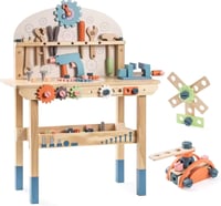 Image 1 of Asher Wooden Tool Bench - Large