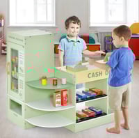 Image 2 of Madeline Wooden Supermarket Stand