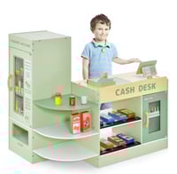 Image 1 of Madeline Wooden Supermarket Stand