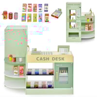 Image 4 of Madeline Wooden Supermarket Stand