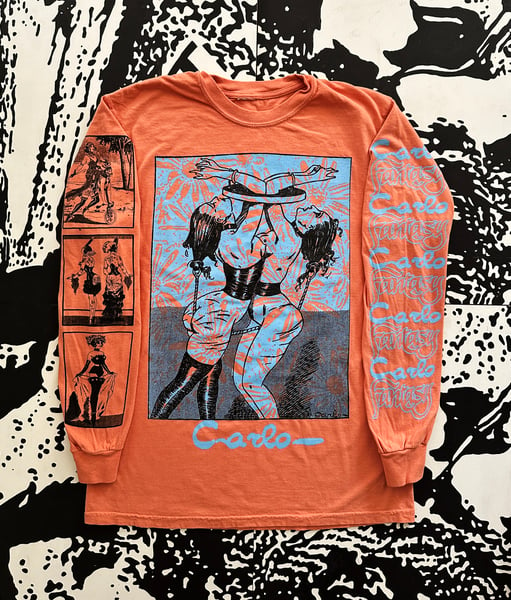 Image of CARLO FANTASY (TERRACOTTA LONG SLEEVE)