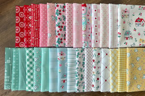 Image of 1/4 yd Love at Home bundle