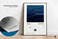 Image 2 of Custom Song Poster - Choose Your Own Song and Artist