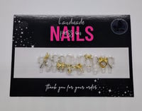 Image 1 of Rich Girl Energy - Handmade Press On Nails (Small)