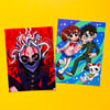 Momo & Okarun Prints