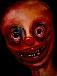 eager clown
