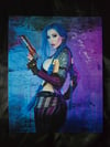 JINX 8x10inch signed print